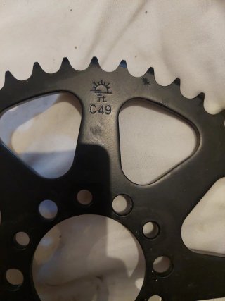 Corona JT 845 Yamaha SR250 45 Dientes