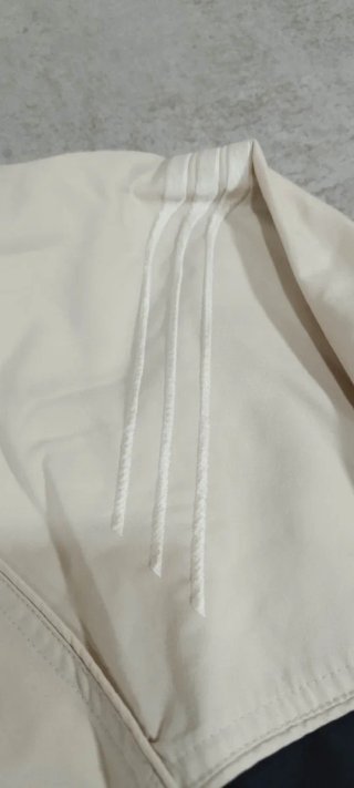 Adidas - Vintage Y2K Colorblock Track Jacket Cream