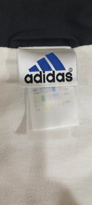 Adidas - Vintage Y2K Colorblock Track Jacket Cream