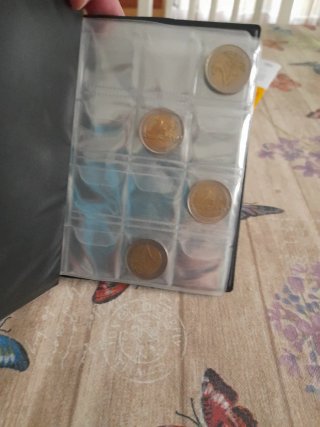 Album per collezionare monete 2 euro o simili