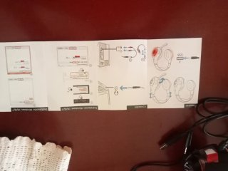Cascos con micrófono y 3 conectores