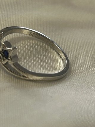 Anello Argento 925 Stelle e Luna Regolabile