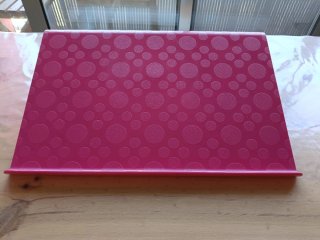 Soporte rosa para portátil/tablet