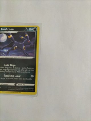Carta Pokémon Umbreon 110 PV