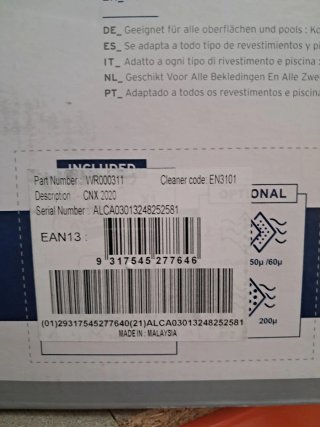 Limpiafondos Zodiac CNX 2020 para piscina