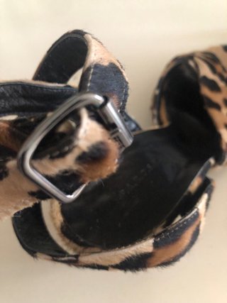 Sandali Parosh stampa animalier