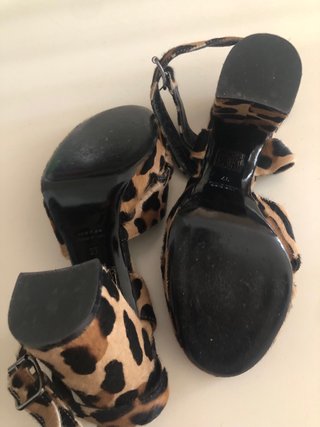 Sandali Parosh stampa animalier