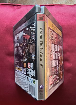 Grand Theft Auto IV PS3 Platinum Completo Ottimo