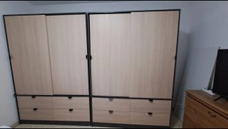 Armarios de madera nuevos de hace 6 meses