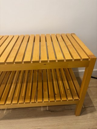 Banco de madera IKEA Molger