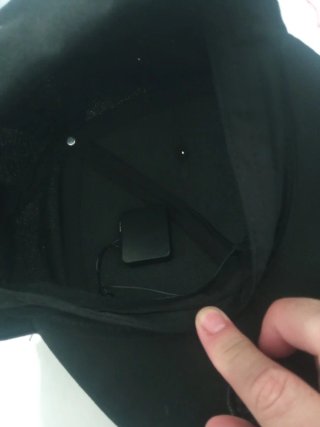 Gorra con altavoces Bluetooth