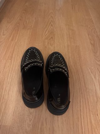 Mocasines Zara Negros Talla 36