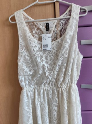 Vestido encaje H&M