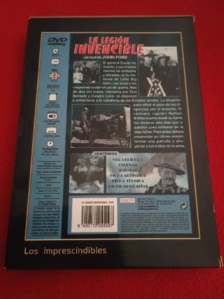 DVD La Legión Invencible (Western)