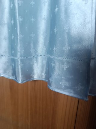 Camisón Etam azul con encaje