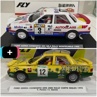 2 Coches Ford Sierra Cosworth
