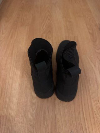 Botín calcetín negro talla 36