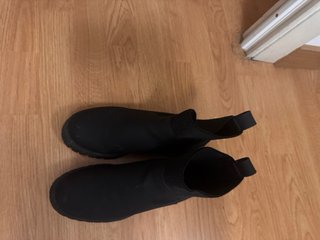 Botín calcetín negro talla 36