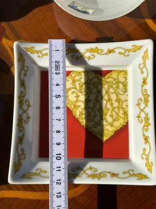 Set 4 oggetti vintage decorati