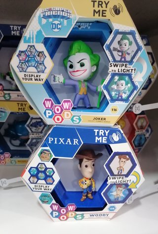 Coleção WOW Pods DC Super Friends, Pixar e Marvel