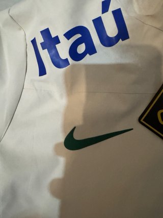 Chaqueta Nike Brasil Gore-Tex Oficial Beige/Azul