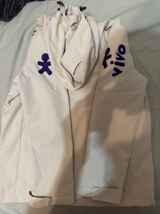 Chaqueta Nike Brasil Gore-Tex Oficial Beige/Azul