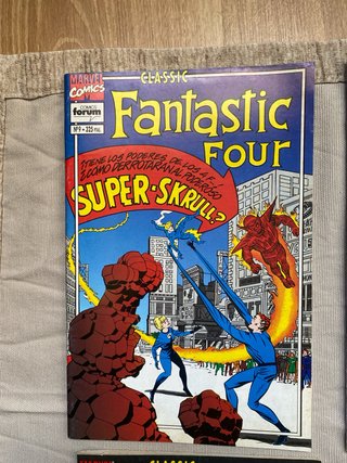 Cómics Classic Fantastic Four. Números 6 a 11