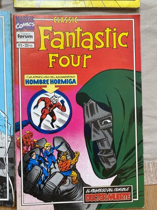 Cómics Classic Fantastic Four. Números 6 a 11