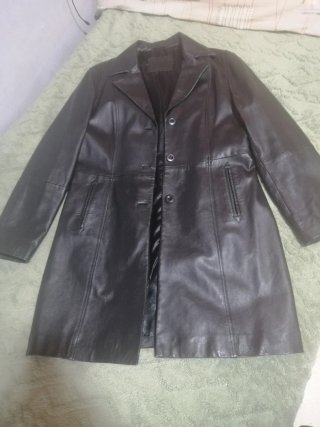 Cappotto in pelliccia nero da donna