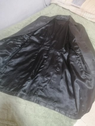 Cappotto in pelliccia nero da donna
