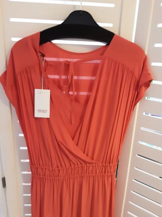 Vestido naranja sin estrenar talla 38