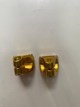 Manillar CNC Dorado Honda Forza (Nuevas)