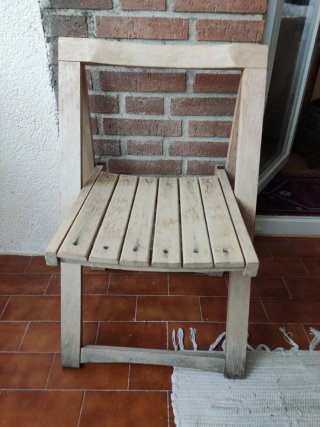Silla plegable Aldo Jacober Trieste 60s