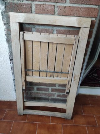 Silla plegable Aldo Jacober Trieste 60s
