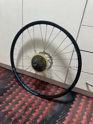 Rueda trasera bicicleta 26 disco