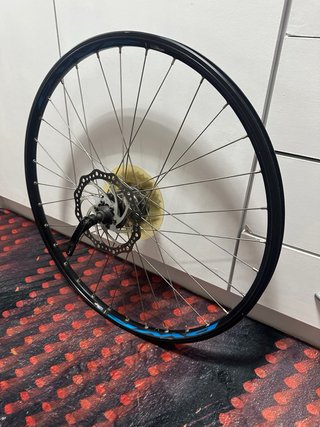 Rueda trasera bicicleta 26 disco