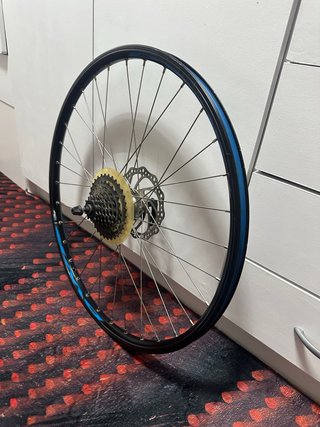 Rueda trasera bicicleta 26 disco