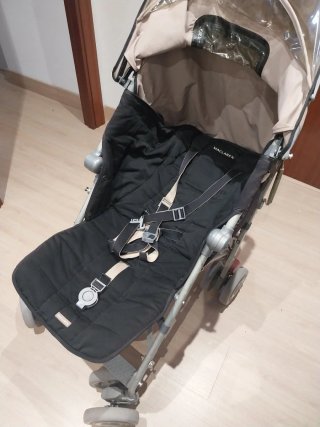 Silla de paseo Maclaren negra