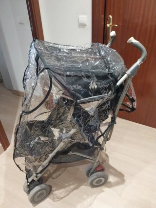 Silla de paseo Maclaren negra