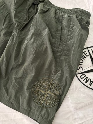 Stone Island Bañador Verde Oliva
