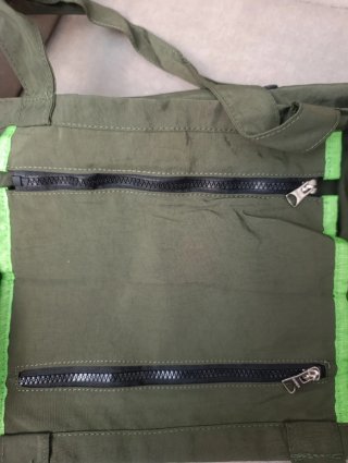 Bolso shopper Bimba y Lola verde oliva