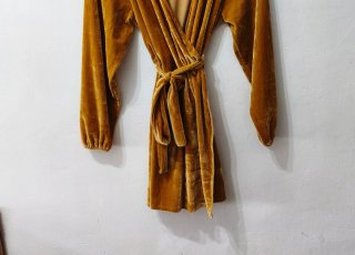 Vestido mostaza Pull&Bear mujer Talla XS