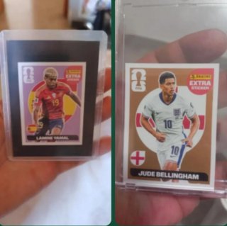 Lamine Yamal & Jude Bellingham Panini Extra Sticke