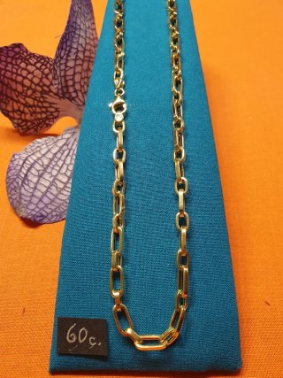 Cadena Tipo Cartier Oro 18k 58cm.