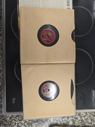 2 Discos pizarra José Iturbi Música Clásica