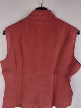 Camicia Puro Lino Smanicato Vinaccio Chiara