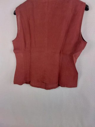 Camicia Puro Lino Smanicato Vinaccio Chiara