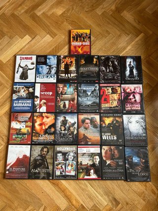Lote 25 Películas DVD Acción, Crimen, Drama