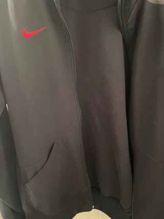Sudadera Nike Negra Cremallera