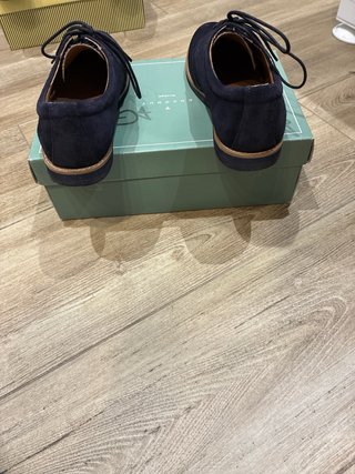 Zapatos de vestir azul